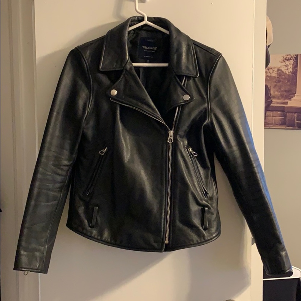 Madewell Ultimate Leather biker jacket